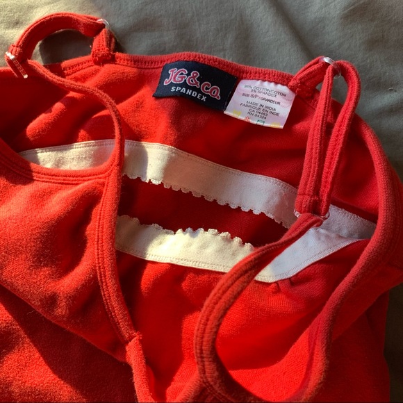 Crop Red Tank Top - Picture 5 of 5